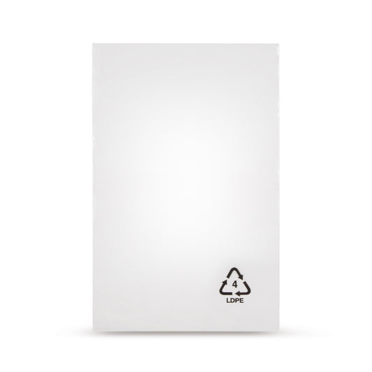 Sachet plat LDPE 50 µm — vue principale directement du fabricant Elke Plastic