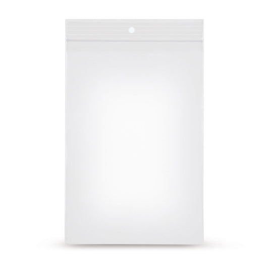 Sachet zip PP avec trou rond 50 µm — vue principale directement du fabricant Elke Plastic