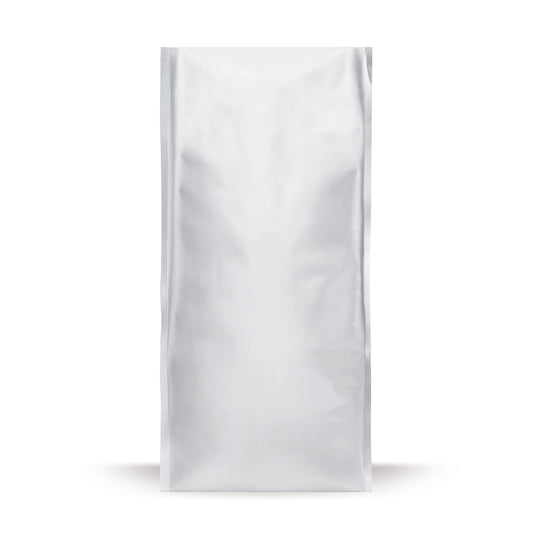 Sachet café avec soudure en K argent — vue principale directement du fabricant Elke Plastic
