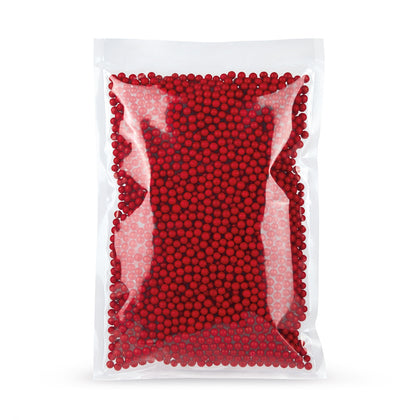 Sachet sous vide à bords soudés PA/PE — vue d'application du sachet en situation d'emballage