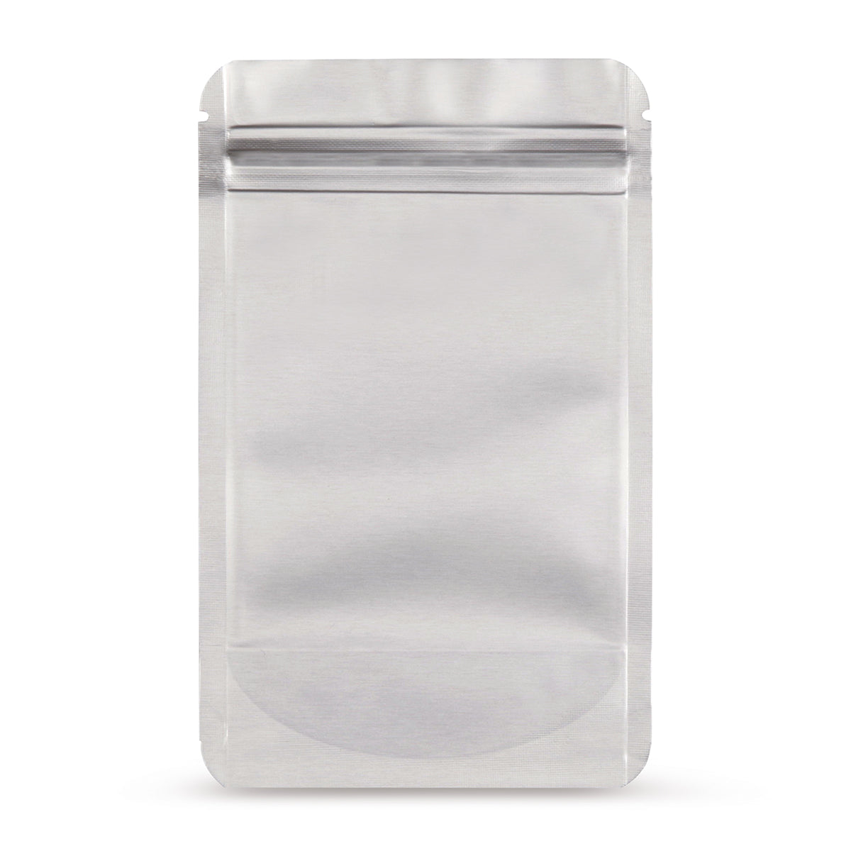 Sachet doypack aluminium — vue principale du sachet avec complexe aluminium d'Elke Plastic