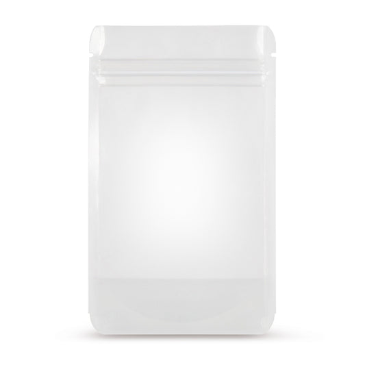 Sachet doypack transparent — vue détaillée du matériau et de la qualité de finition